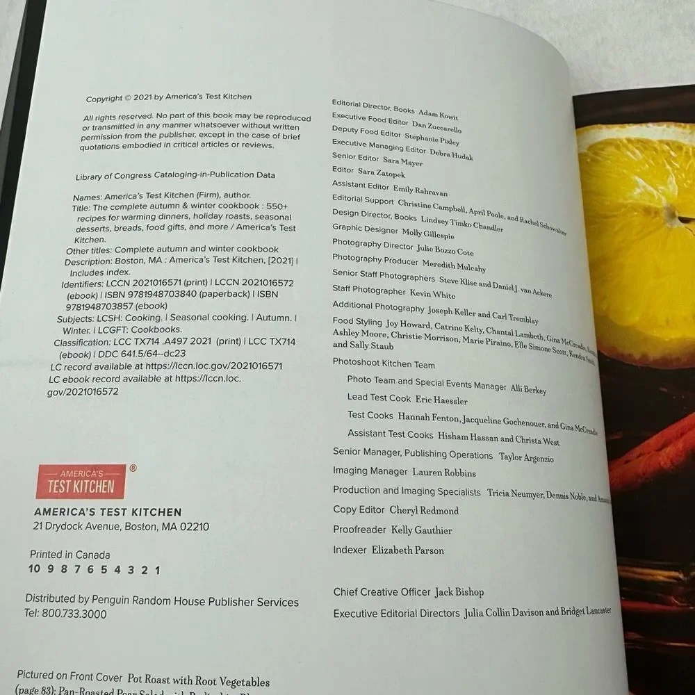The Complete Autumn and Winter Cookbook‎